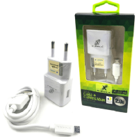 CARREGADOR DE CELULAR USB + CABO V8 2.0A X-CELL XC-KIT-V8