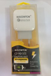 CARREGADOR DE CELULAR HISOONTON 3.0 FONTE 2 USB - FAST CHARGER