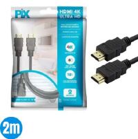 CABO HDMI 4K - 2M ULTRA HD 3D 19P - PIX 018-2222 2M