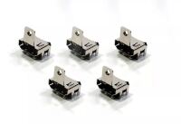 CONECTOR HDMI FEMEA C/ SUPORTE P/ PARAFUSO 4 TERMINAIS