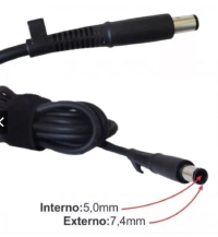 CABO PLUG REPARO REPOSIÇÃO FONTE CARREGADOR NOTEBOOK HP DELL DV4 GAMER 180W