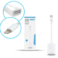 CABO ADAPTADOR OTG USB FEMEA X IPHONE MACHO IT-BLUE LE-0158