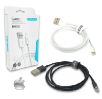 CABO DE DADOS USB IT-BLUE IPHONE 2.4A 1M 10102L