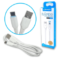 CABO DE DADOS USB LEHMOX TIPO-C RAPIDO 3.1A 1M LE-804