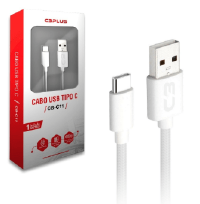 CABO USB TIPO-C 1M 2A CB-C11BK C3PLUS