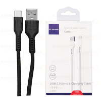 CABO USB TIPO C NYLON BRAIDED 2.4A 1M IT-BLUE T12310T
